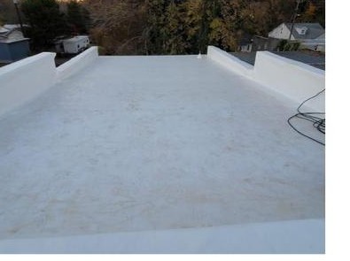Flat roof after